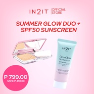 IN2IT Summer Glow Duo – Foundation + SPF50 Sunscreen
