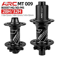 ARC MT009 BOOST Bicycle Hub Front Rear MTB Bike Hub 28 32 Holes Thru 110mm 148mm QR 141mm