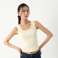 [ERSS] Women's Vest All-Match Simple Elegant Classic All-Match Vest Beige [K80026]