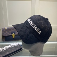 FENDI555 Blue White FF Printed Fashion Baseball Cap