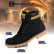 Caterpillar Holton Iron Toe Safety Shoes Boots Men Safety Shoes High Quality - Septi Vantel Shoes Me