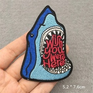 Mèo Hoạt Hình Thêu Miếng Dán Sắt Trên Động Vật May Miếng Dán Kính Cường Lực Cho Quần Áo Thêu Cao Cấp