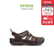 CROCS รองเท้าแตะผู้ชาย YUKON FISHERMAN รุ่น 209875206 - ESPRESSO