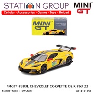 MINI GT 383L CHEVROLET CORVETTE C8.R 63 22 - DIECAST