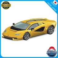 AOSHIMA 1/32 The Snap Kit Series Lamborghini Countach LPI 800-4 Yellow pre-painted plastic model 19-