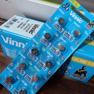 BATRE L754F AG5 LR48 LR750 BATRE VINNIC HARGA PERLEMBAR ISI 10 BIJI