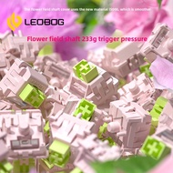 LEOBOG Flower Field Axis hot-swappable linear axis 5-pin mechanical keyboard custom axis compatible 