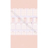 Digital planner template <to do list,weekly planner,notes>