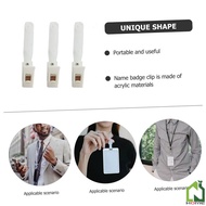 Work ID Badge Holder Work ID Card Clip Work ID Badge Clip Name Badge Clip Name Tag Holder