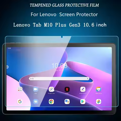 Tempered Glass For Lenovo Tab M10 Plus 3rd Gen Screen Protector for Lenovo Tab M10 Plus 3rd Gen 10.6