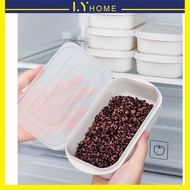 Rectangular Flat Food Container Microwave Safe Container Airtight