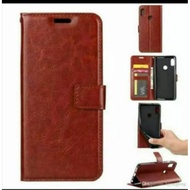 Oppo F1S A59 Leather Case Flip Cover Casing Sarung Dompet Wallet Kulit