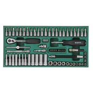 Sata 09901 1/4″ Drive 6 Point Metric Socket Tray Set