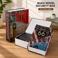 Secret Safe Book Safe Box Key Lock Size L Hidden Storage Hidden Money Box Safe