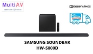 SAMSUNG HW-S800D/XS 3.1.2 DOLBY ATMOS SOUNDBAR * ULTRA SLIM FIT DESIGN * 1 YEAR SINGAPORE SAMSUNG WA