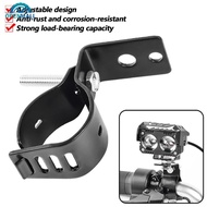 OPENMALL Universal Motorcycle Light Bar Tube Clamp Mount Extension Bracket for Auxiliary Lights Fit 