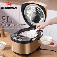 wisdomman 5L multifunctional rice cooker standard variable frequency high heat cooker