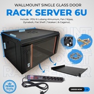 SHIPPINGbebas - wallmount 6U / rack 6U / rack server 6U