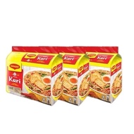 3 Pack Maggi Mee Instant Noodles Curry / Maggi Mi Segera Kari (5 Packs x 79g)