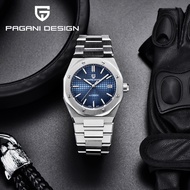 PAGANI DESIGN Original Men's Watch Automatic Mechanical Sapphire Watch Stainless Steel Waterproof Ja