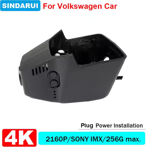 4K HD 2160P Plug and Play Car DVR Wifi Dashcam 76mm Video Recorder OEM For Volkswagen Atlas/Passat B