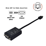 USED Lenovo Mini Display Port (DP) Male Connector to VGA Female Connector Converter Adapter Display