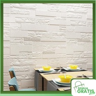 SEMUA GRATIS - WALLPAPER DINDING 3D FOAM WALLFOAM / WALLPAPER FOAM