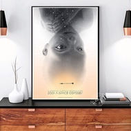 2001 a Space Odyssey Poster Movie Canvas Art Print Home Wall Decor