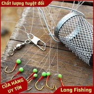 7-blade ditch basket set with super sensitive iron basket - Ditch Fishing hook - Long Fishing