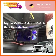 Toyota Vellfire/Alphard armrest console box ANH20 2008-2014 oem high quality with USB Charger Arm Re