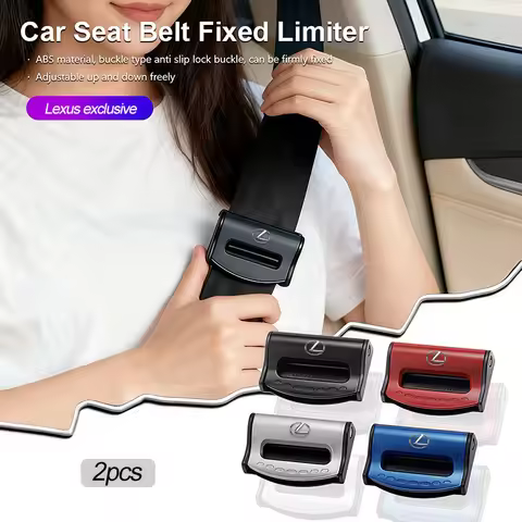 Car Safety Seat Belt Buckle Clip Seatbelt Stopper Adjuster clamp For Lexus F SPORT RX300 IS200 IS250
