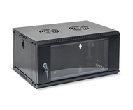 Network Cabinet ตู้แร็ค ตู้แบน WALL RACK 4U/6U/9U/12U แถมถาด บานกระจกใส เหมาะสำหรับเซิร์ฟเวอร์และCCT
