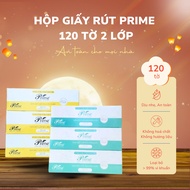 3 BOXES of Prime premium multi-purpose paper 120 sheets x 2 layers - Safe for skin, No bleach