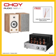 Yaqin MC-6P1P Vacuum Tube Amplifier + Triangle BR-03 (BR03) Bookshelf Speaker