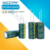 6.3V 10V 16V 25V 35V 50V 400V Aluminum Electrolytic Capacitor 6.8UF 100UF 22UF 330UF 470UF 680UF 100