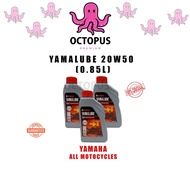 Yamalube 20w50 Engine Oil (0.85L) LC135 LAGENDA Y15 Y15ZR Y100 Y110 YAMAHA