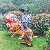 Halloween riding Tyrannosaurus Rex new dinosaur inflatable costume doll costume performance costume 