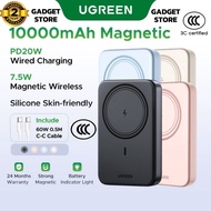 【Jackson Yee's Pick】【3C Certified CCC】UGREEN Magnetic Wireless 10000mAh PowerBank Charger Magnetic W