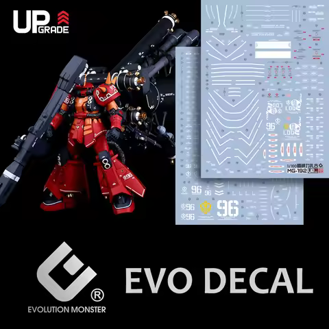 EVO Decal MG-192 for MG 1/100 MS-06R Zaku High Mobility Type Psycho Zaku Ver. Ka Thunderbolt Model H