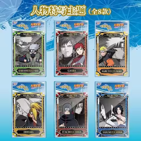 Eaki Naruto Polaroid Stickers Small Cards Uzumaki Naruto Uchiha Sasuke Obito Kakashi Collect Cards
