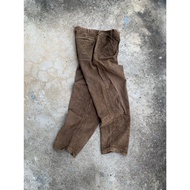 Vintage Brown Corduroy Pants J.crew Mens [Crew-free]
