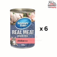 Snappy Tom Canned Food for Cat  400G (Cat Wet Food) - 6can x 400g