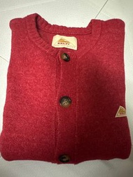 日本限定 Kelty x Samansa Mos2 紅色針織外套