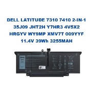 DELL LATITUDE 7310 7410 2-IN-1 35J09 JHT2H Y7HR3 4V5X2 HRGYV WY9MP XMV7T 009YYF 11.4V 39Wh 3255MAH L