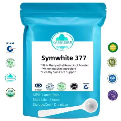 50-1000g 99% Purity Symwhite 377 Skin Whitening Powder,cas 85-27-8 377[latest Date]