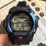 Casio G-Shock G-Rescue G-7900-1 Digital Black Resin Band Moon Phase Tide Graph Gents Sports Watch G7900  G-7900-1DR