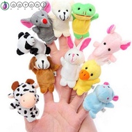 AARON1 Children's Hand Puppet, Rat Plush Animal Puppet, Interactive Rabbit Chick Parent-Child Finger Puppet Story Telling