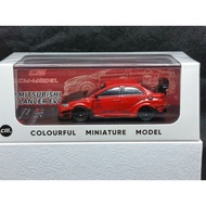 CM Model 1: Mitsubishi Lancer Evo X Varis Bodykit Red Carbon Hood (sealed)