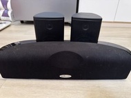 Polk Audio 中置+ Canton 前置喇叭