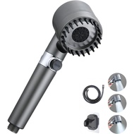 Pressurized Handheld Shower-Shower Head With Carbon Filter,Silicone Massage Head